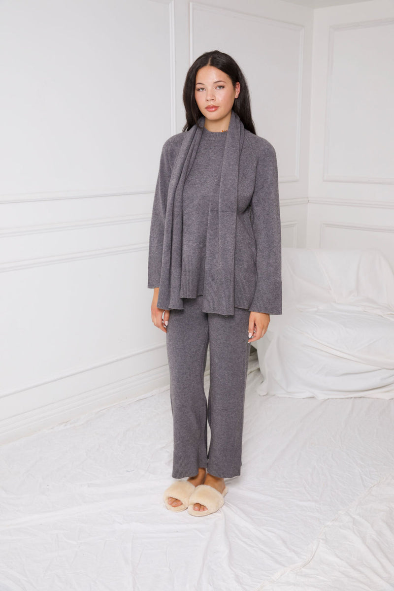 RUSSIA KNIT SET | GREY