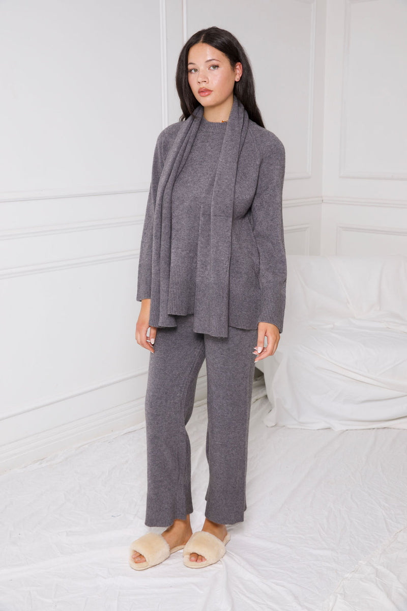 RUSSIA KNIT SET | GREY