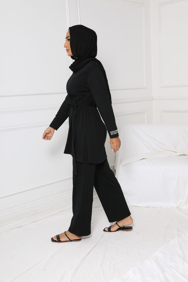 RUNAWAY SPORTS SET | BLACK