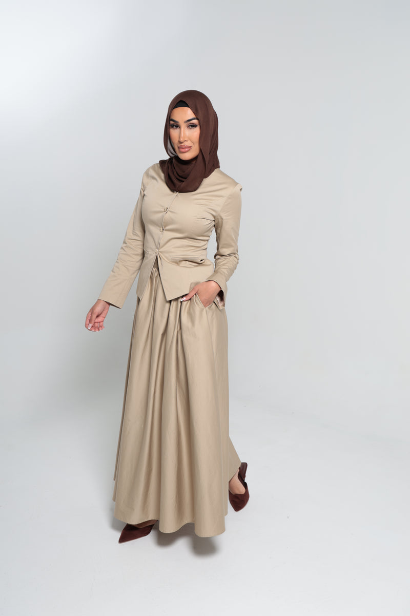 LANCÔME JACKET | BEIGE