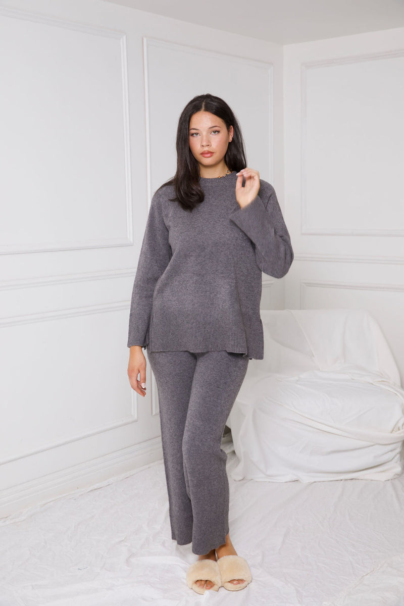 RUSSIA KNIT SET | GREY