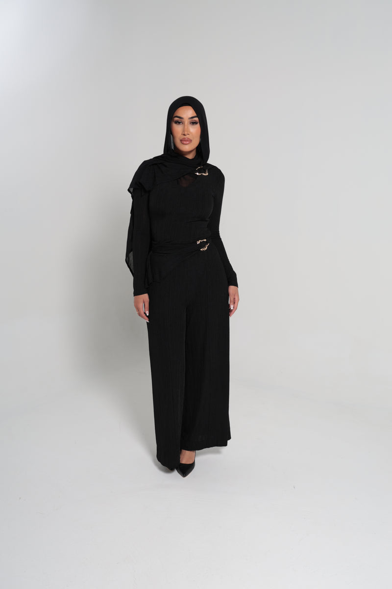 CAPRICE TOP | BLACK