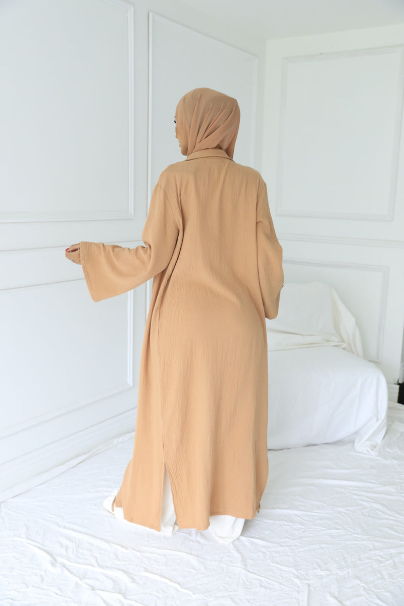 EVE DRESS | CAMEL