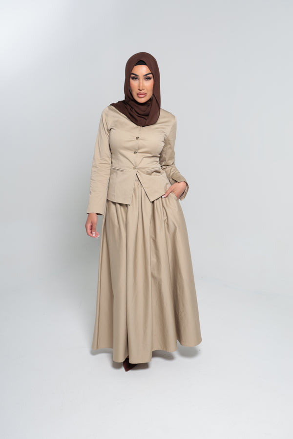 LANCÔME JACKET | BEIGE