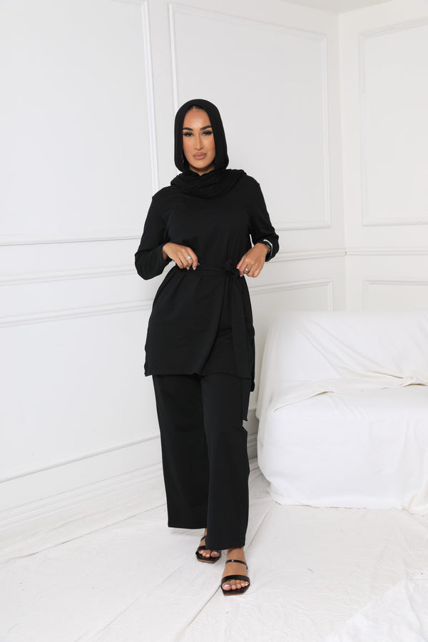 RUNAWAY SPORTS SET | BLACK
