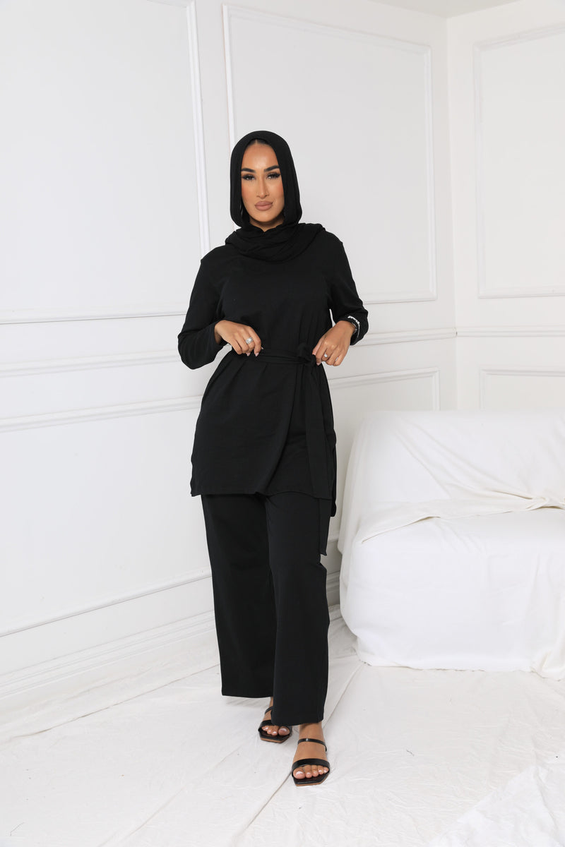 RUNAWAY SPORTS SET | BLACK