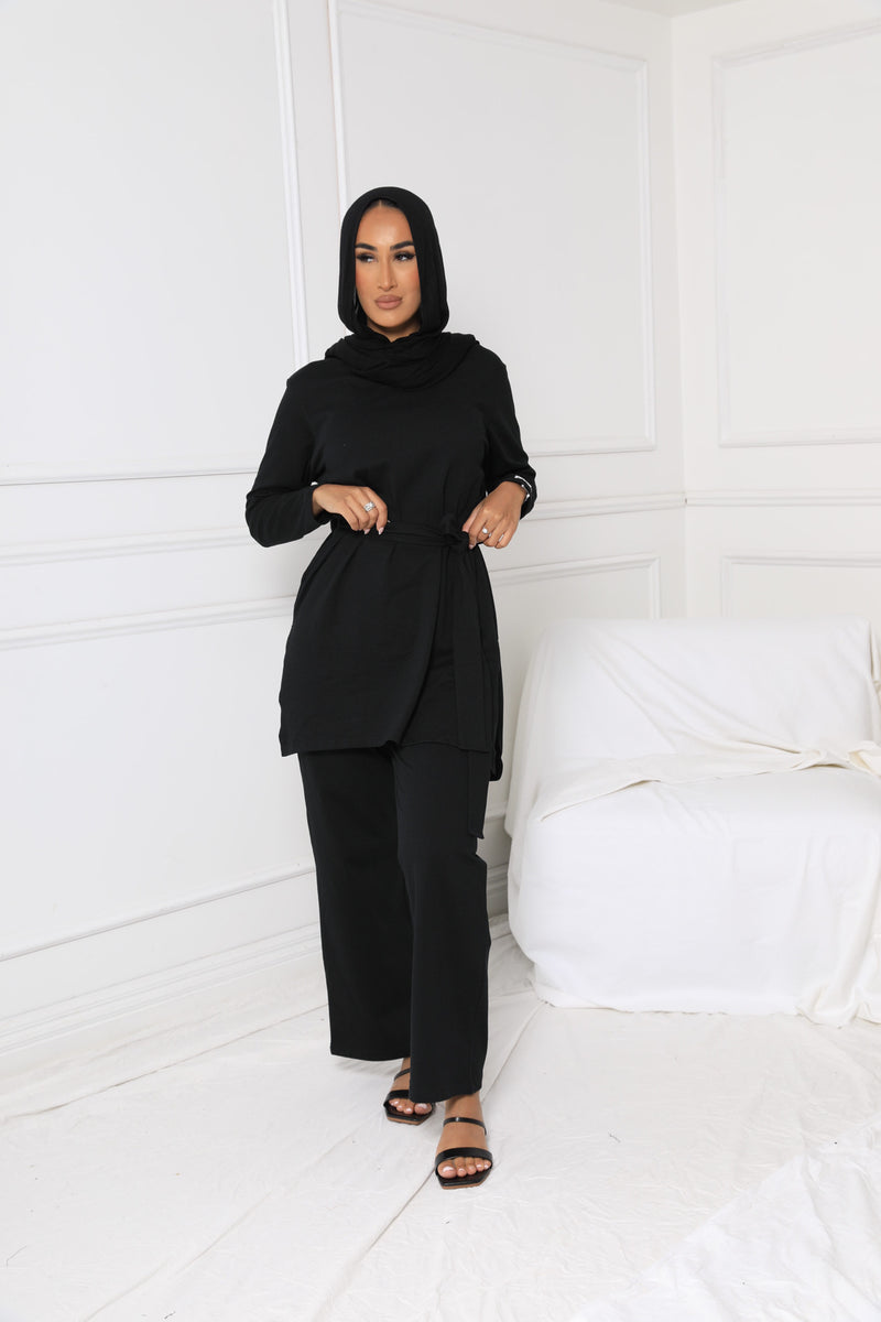 RUNAWAY SPORTS SET | BLACK