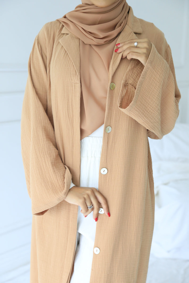 EVE DRESS | CAMEL