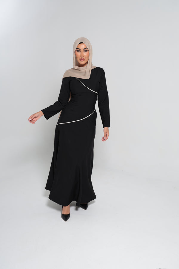 RIYADH MAXI DRESS | BLACK