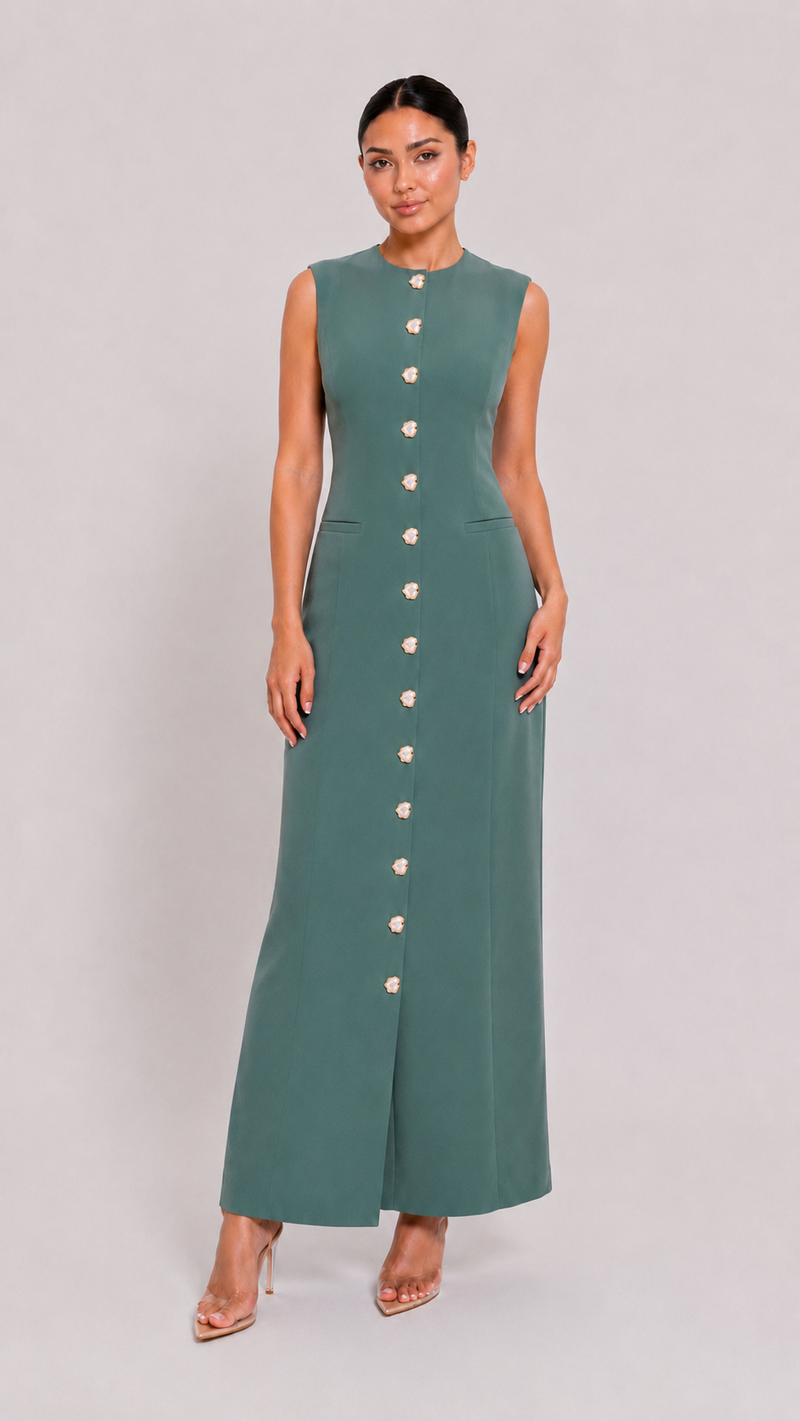Mademoiselle Vest - Pastel Green