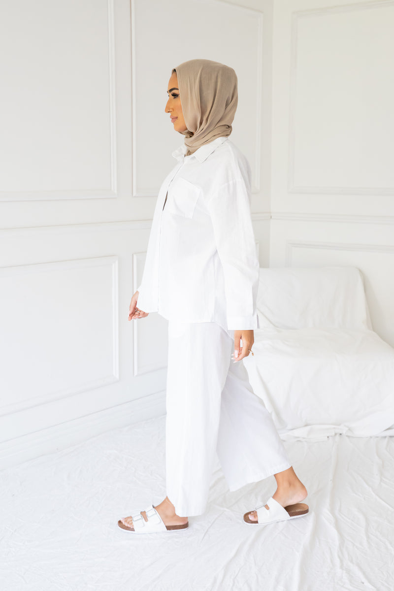 ESPELL LINEN SET | WHITE