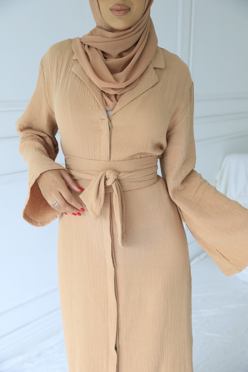 EVE DRESS | CAMEL