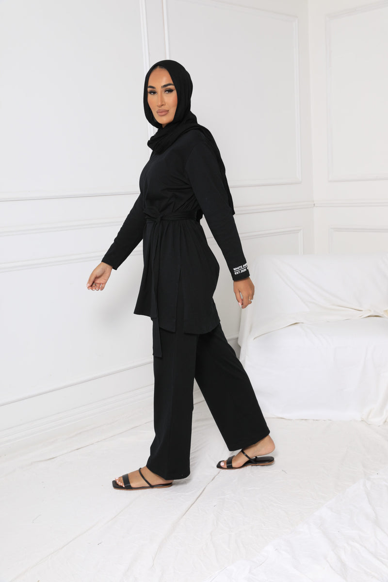 RUNAWAY SPORTS SET | BLACK