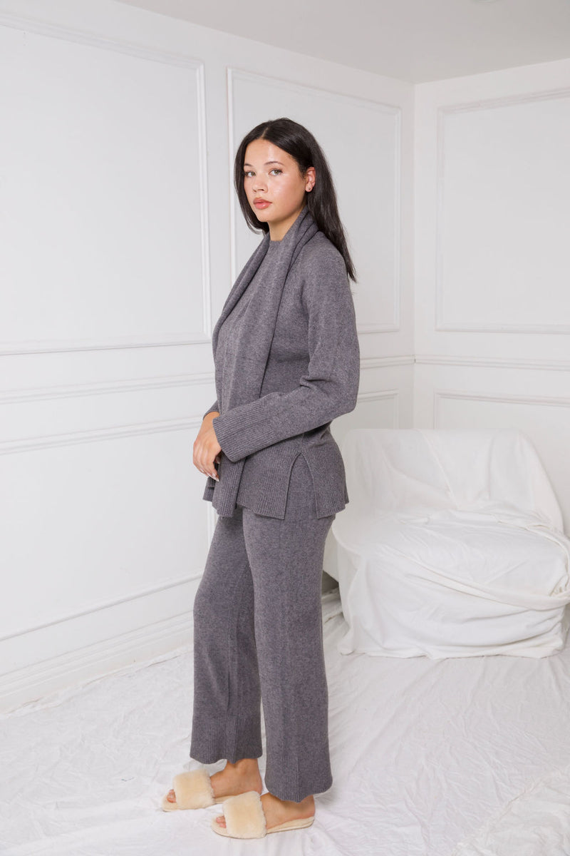 RUSSIA KNIT SET | GREY