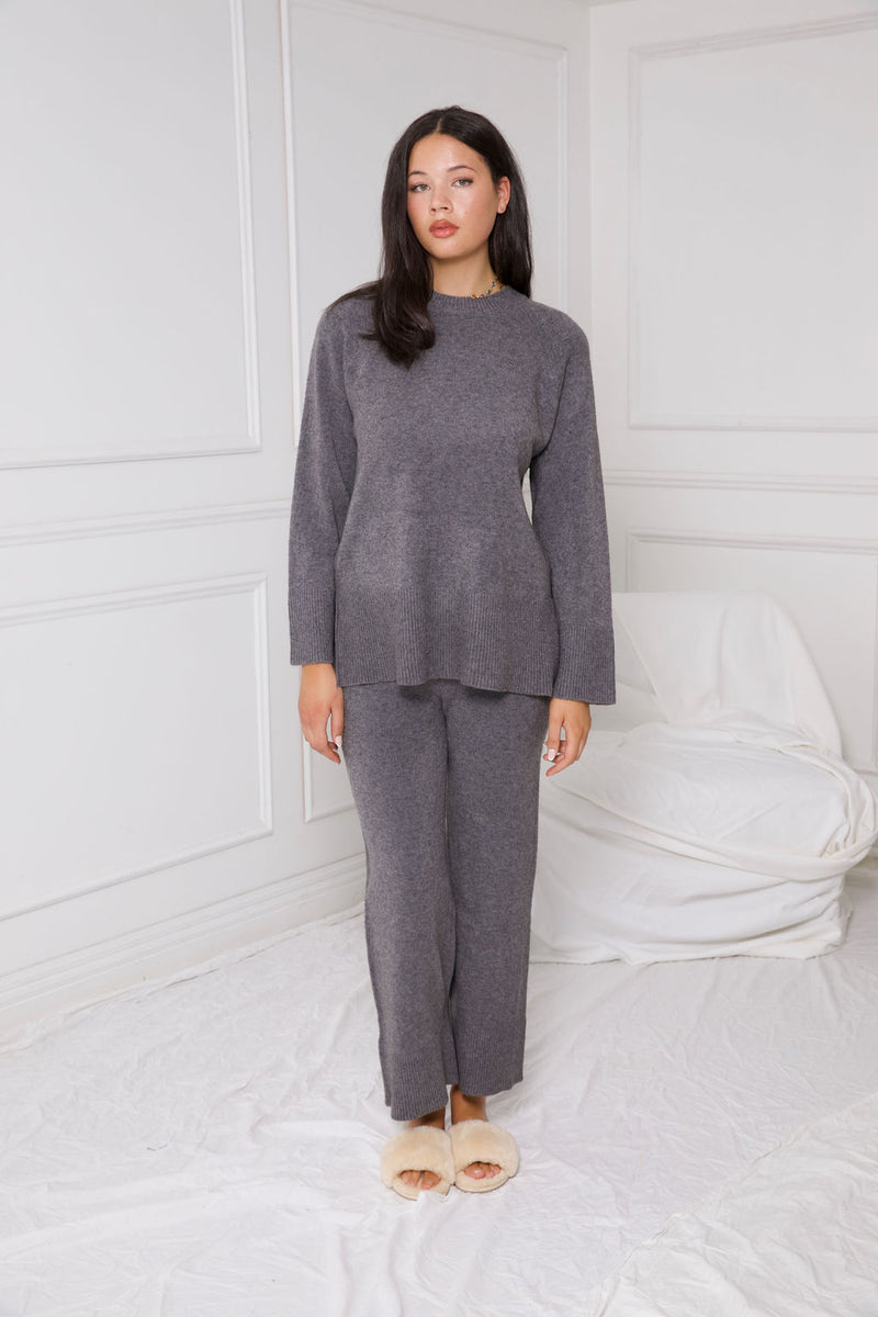 RUSSIA KNIT SET | GREY