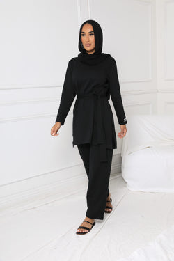 RUNAWAY SPORTS SET | BLACK