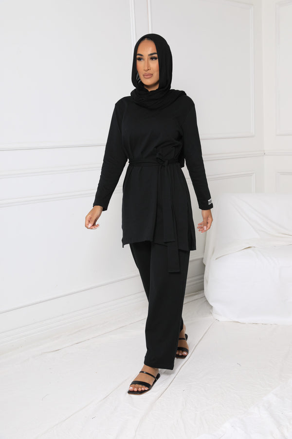 RUNAWAY SPORTS SET | BLACK