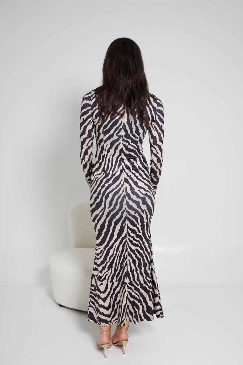 MARIAH MAXI | ZEBRA PRINT