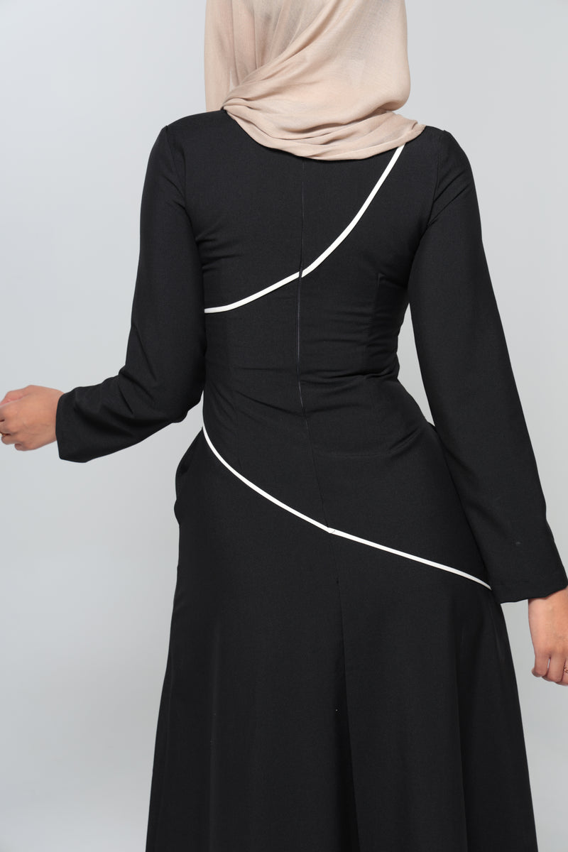 RIYADH MAXI DRESS | BLACK