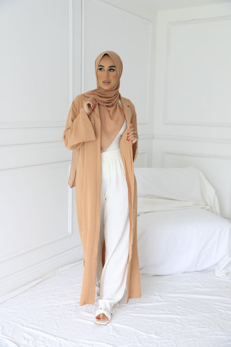 EVE DRESS | CAMEL