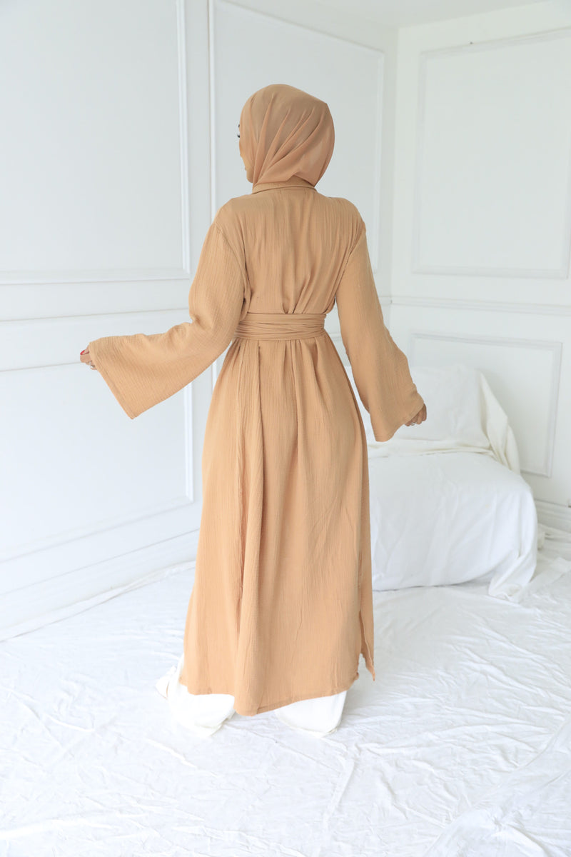 EVE DRESS | CAMEL