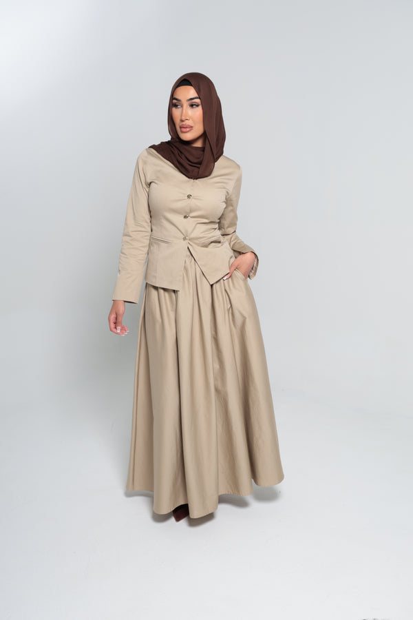 LANCÔME JACKET | BEIGE