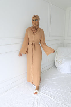 EVE DRESS | CAMEL