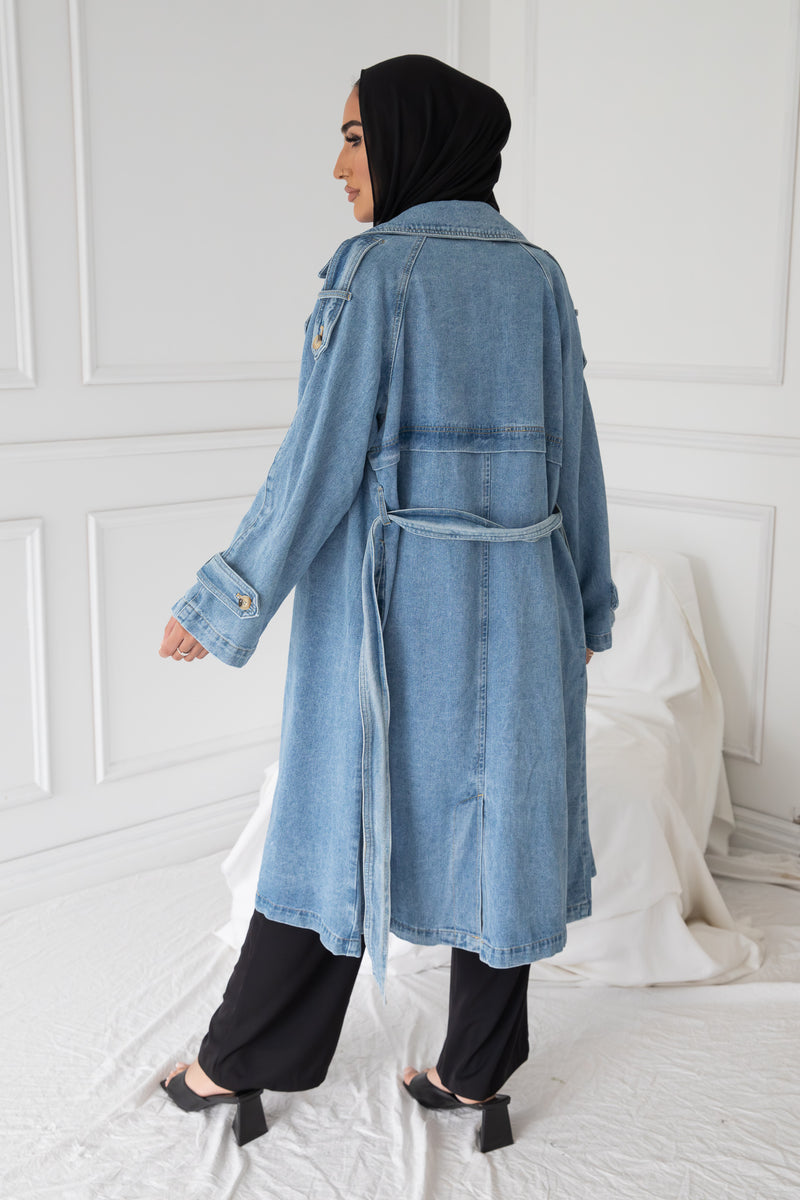 DENMARK DENIM TRENCH