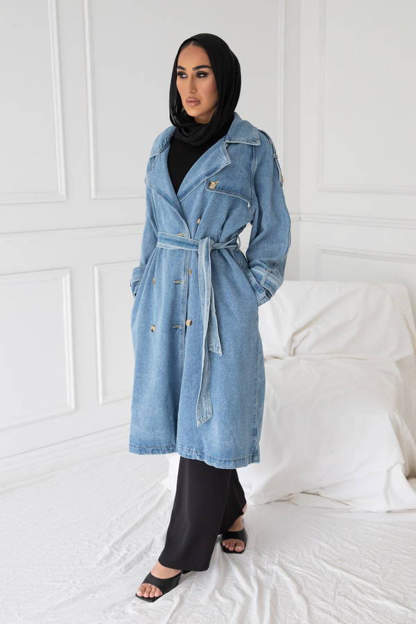 DENMARK DENIM TRENCH