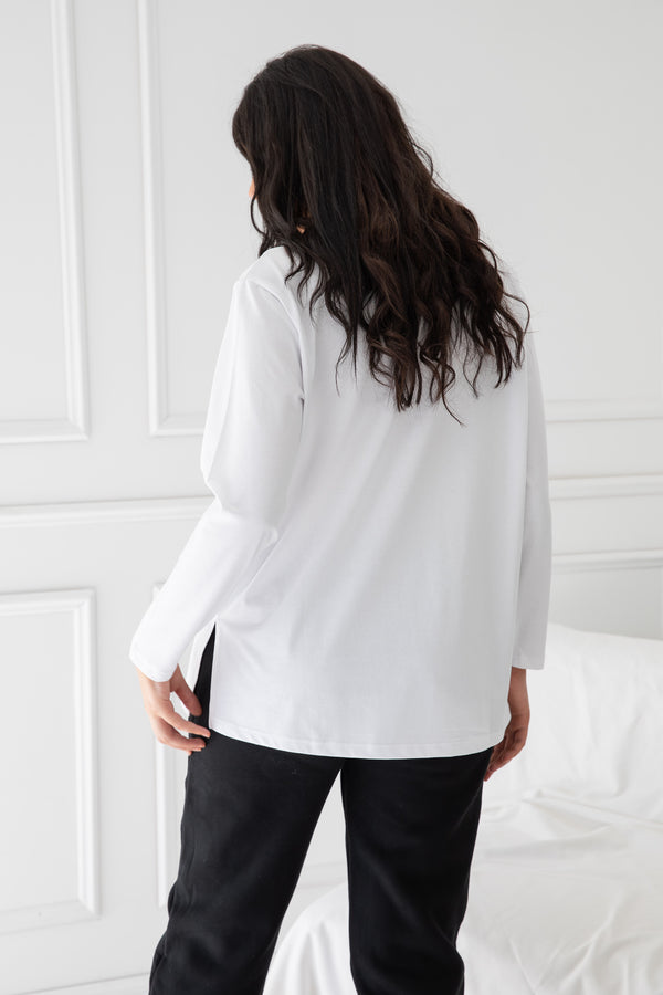 LAURENT TOP | WHITE