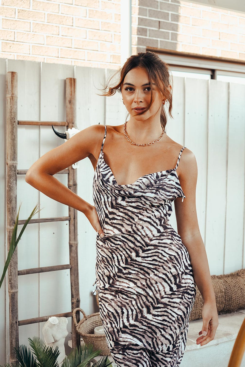 INSTINCT DRESS | TIGER