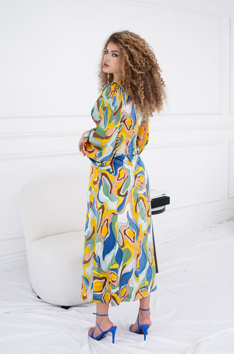 NAYMA PAINT DRESS