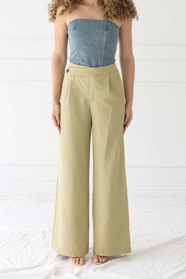 Chanel 01C High Waisted Casual Pants