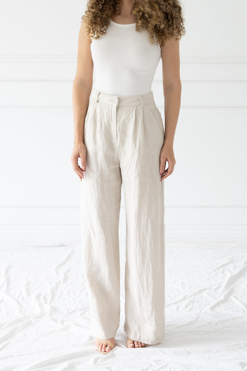 CASTILLE LINEN PANTS