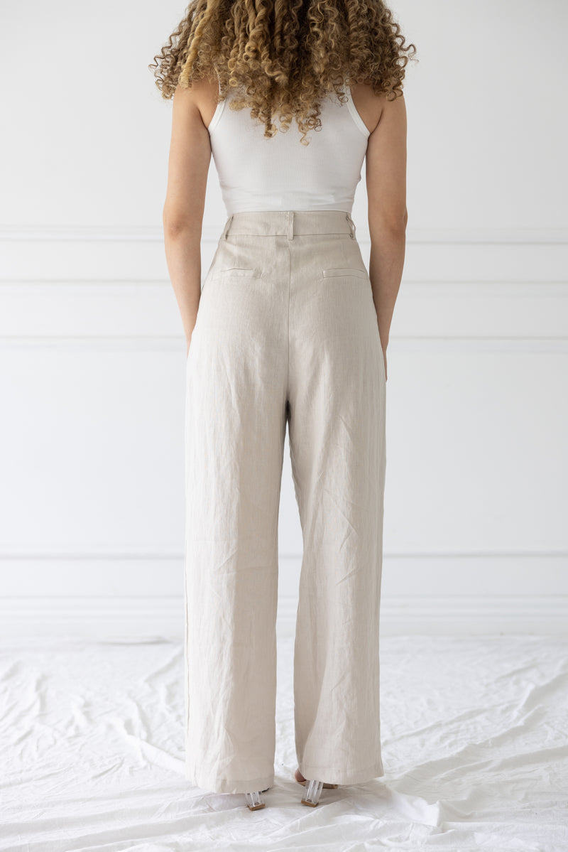 CASTILLE LINEN PANTS