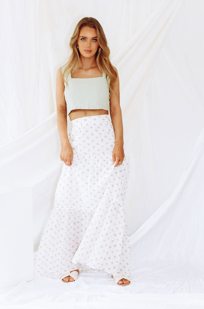 SAJ BACK TIE TOP | SAGE