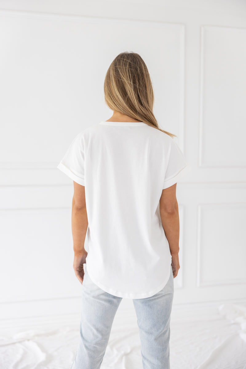 LAWRENCE T-SHIRT | WHITE