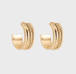 LEXI STACKED HOOPS | GOLD