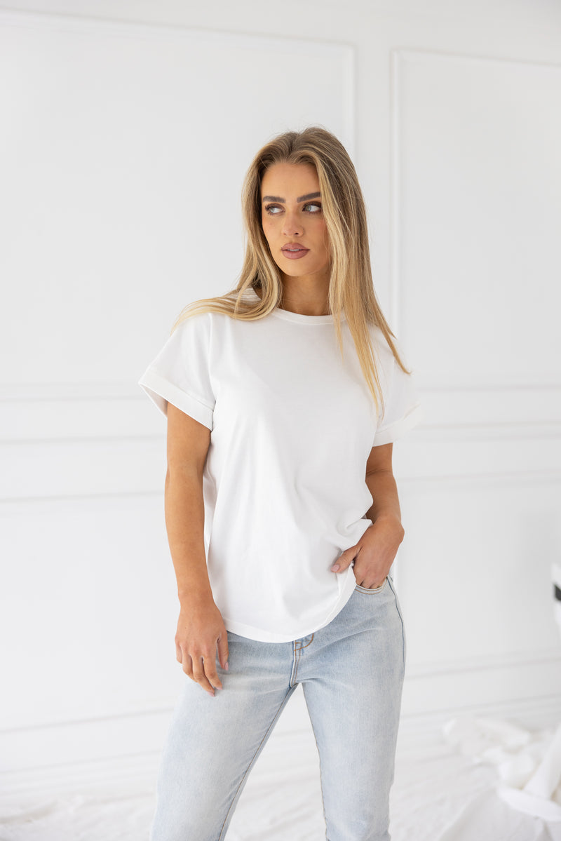 LAWRENCE T-SHIRT | WHITE