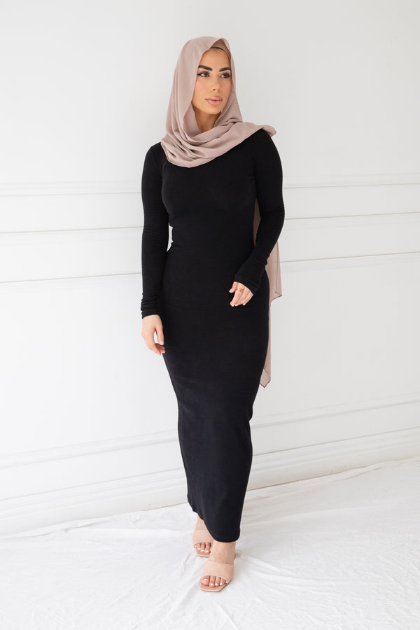 MEMOIR MAXI DRESS | BLACK