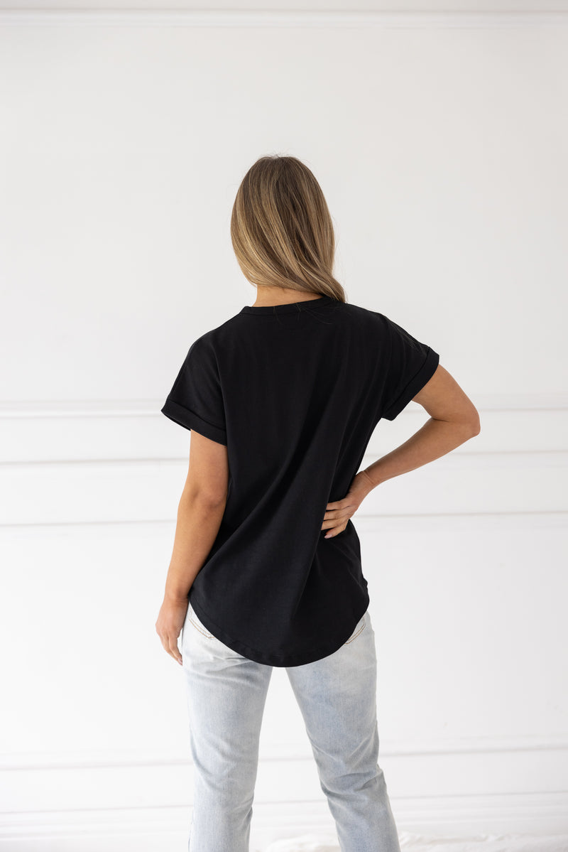 LAWRENCE T-SHIRT | BLACK