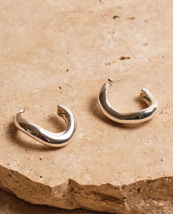 VALENTINA HOOPS | SILVER