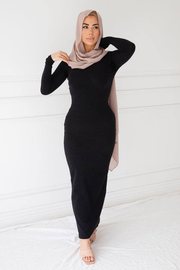 MEMOIR MAXI DRESS | BLACK